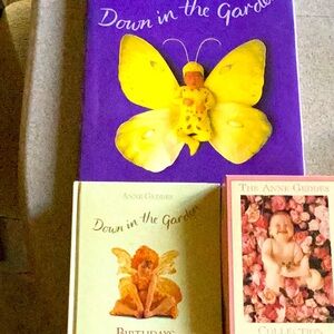 Anne Geddes Down in the garden book, birthday book & 20 blank cards w/envelopes